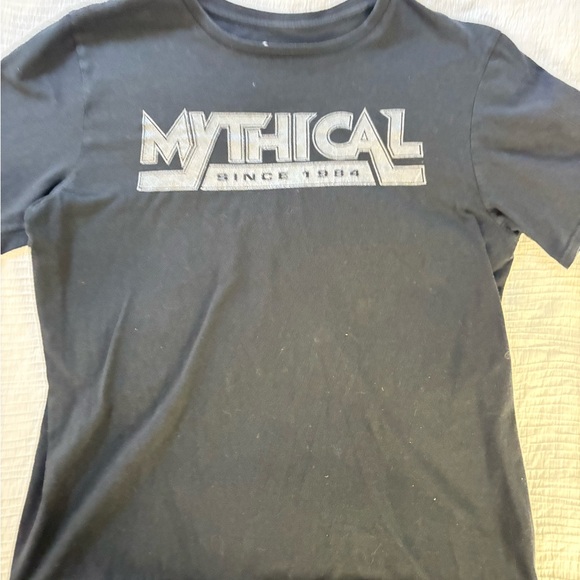 Black Mythical Graphic Tee YouTube good mythical morning! - Picture 1 of 3